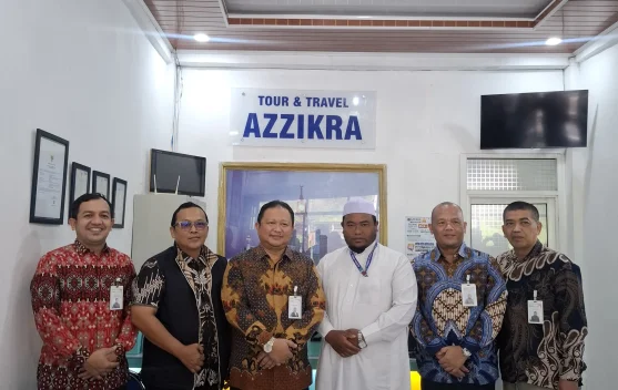 Azzikra Terima Kunjungan Pimpinan BSI Aceh, Bahas Haji Khusus Resmi