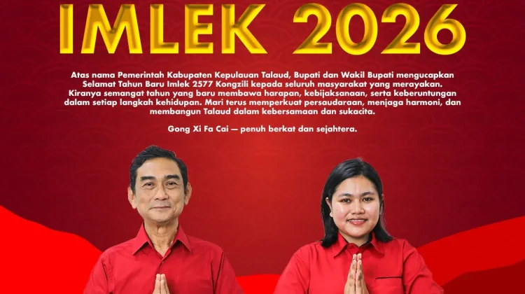 Pemkab Talaud : Selamat Tahun Baru Imlek  2557 Kongizili