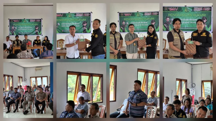 Kejari Talaud Edukasi Warga  Timur Soal Tanah