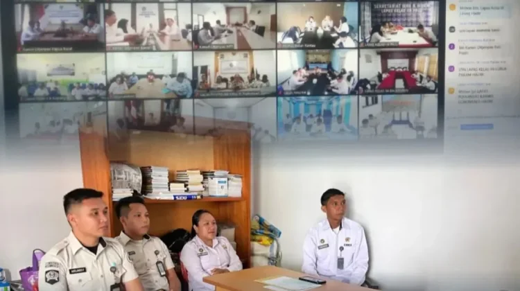 Perkuat Integritas, Lapas Lirung Simak Arahan Strategis Dirjenpas
