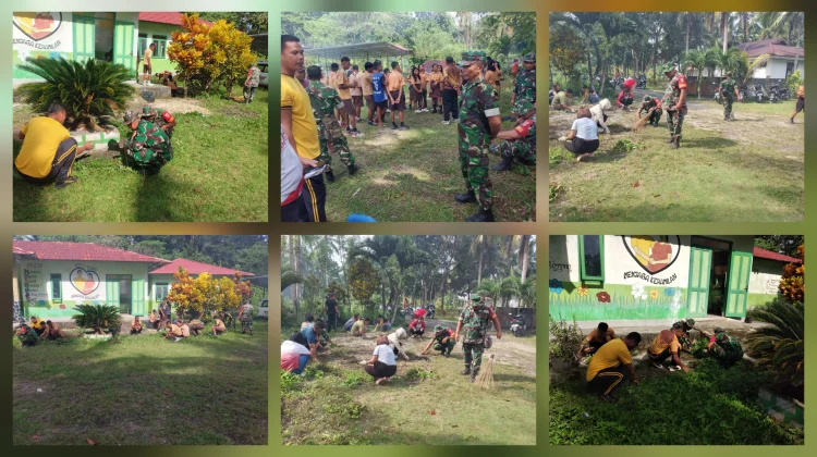 Karya Bakti Gerakan Indonesia Asri di Kecamatan Moronge