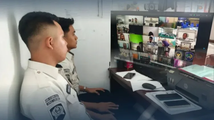 Lapas Lirung Ikuti Validasi Virtual Ketahanan Pangan dan UMKM