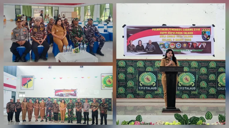 Wabup Anisya Hadiri Pelantikan Pengurus FKPPI Kepulauan Talaud