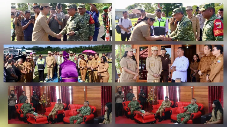Pemkab Talaud Sambut Kunjungan Kerja Pangdam XIII Merdeka