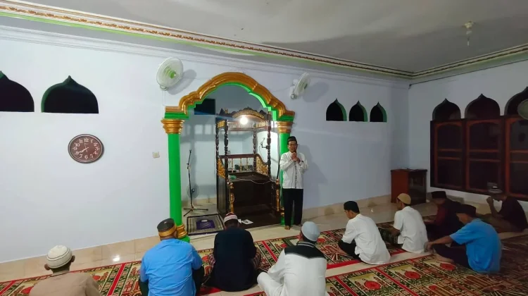 Kemenag Talaud Safari Ramadhan di Masjid Al- Inayah Bowombaru