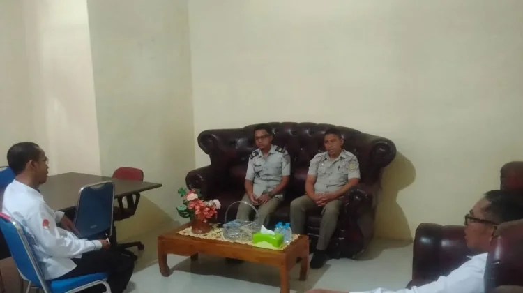 Kakan Kemenag Talaud Terima Kunker Tim Petanahan