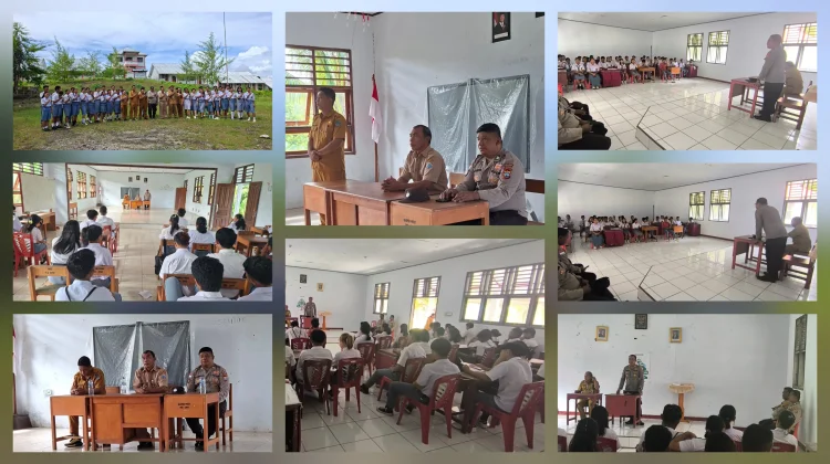 Kapolsek Nanusa Sosialisasikan Penerimaan Polri 2026 di SMAN 1