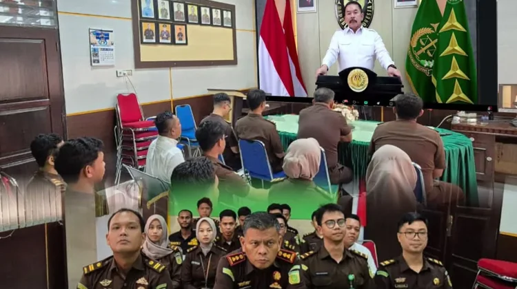 Kunker  Virtual Jaksa Agung Perkuat Kinerja Talaud