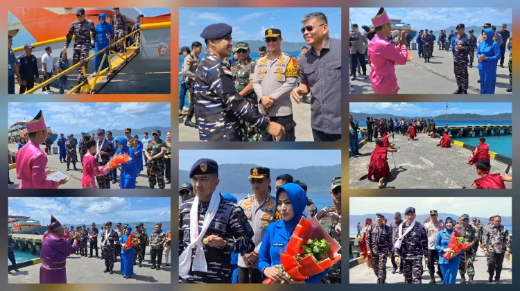 Danlanal Melonguane Ke-11 Letkol Laut Zunaidy Resmi Bertugas di Talaud