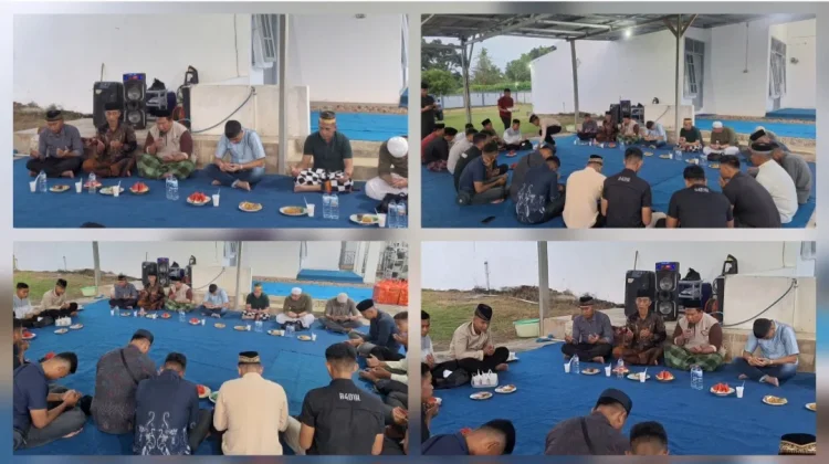 Danlanal Melonguane Gelar Syukuran dan Doa Rumah Jabatan, serta Bukber