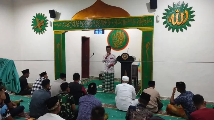 Kemenag Talaud Safari Ramadhan di Lanal Melonguane
