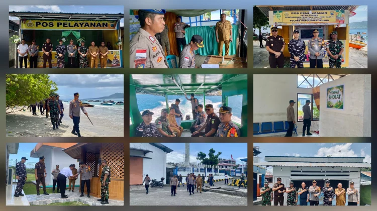 Kapolres Talaud dan Forkopimda Cek Kesiapan Pos Operasi Ketupat 2026