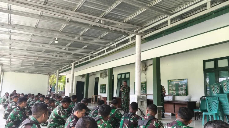 Dandim 1312/Talaud Tekankan Disiplin dan Tanggung Jawab Prajurit