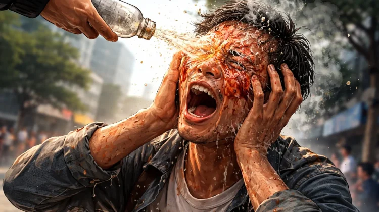 Cara Tepat Menangani Luka Bakar Kimia