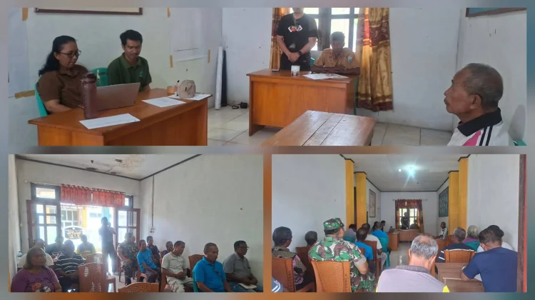 Sinergi Babinsa dan Dinas Kelautan Konservasi Pulau Intata