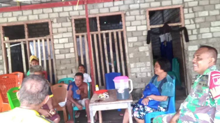 Koramil Rainis Komsos dengan Warga Binaan