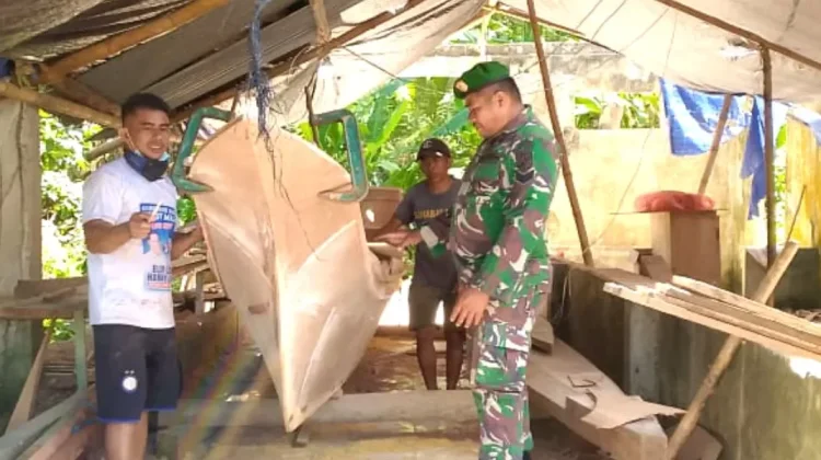 Babinsa Dorong Bantu Warga Tingkatkan Ekonomi