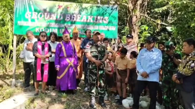 Dandim 1312/Talaud Gencarkan Sosialisasi Pembangunan Koperasi Merah Putih