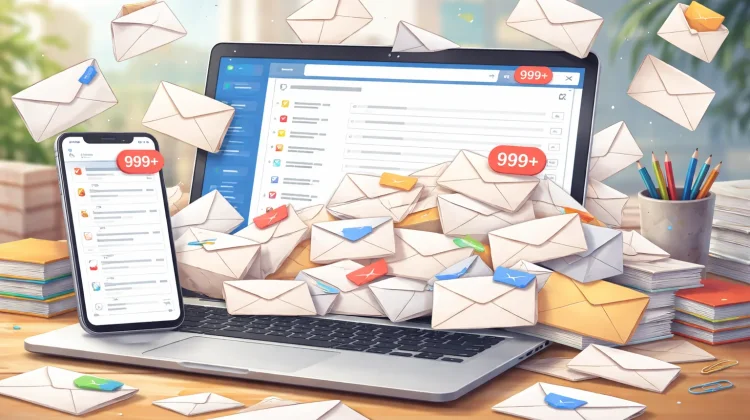 Email Menumpuk Diam-Diam Ganggu Performa Perangkat Anda
