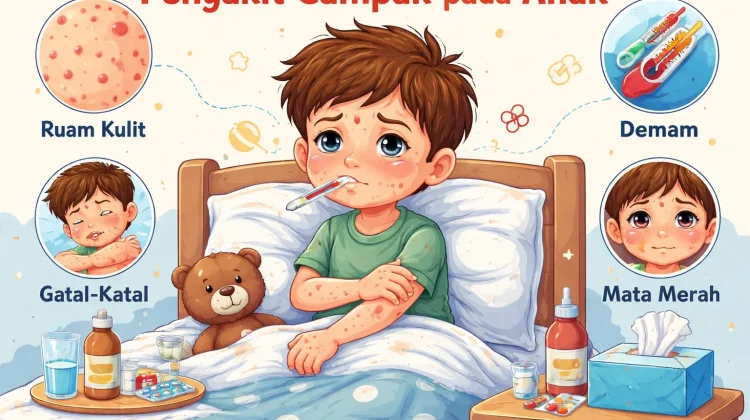 Waspada Campak pada Anak sejak Dini