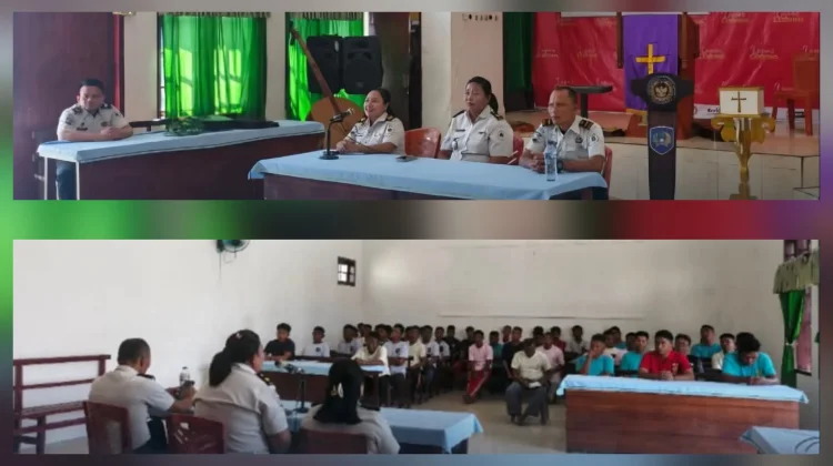 Perkuat Pembinaan, Pejabat Lapas Lirung Beri Pengarahan WBP