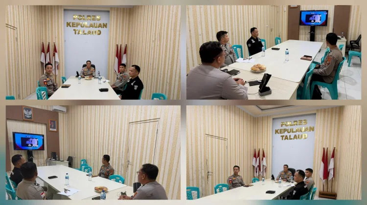 Wakapolri Buka Rakernis Gabungan Empat Divisi Secara Virtual