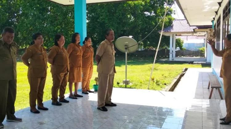 Camat Damau Ingatkan Disiplin dan Tanggung Jawab Kerja