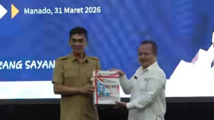 Bupati Welly Titah Serahkan LKPD Talaud ke BPK