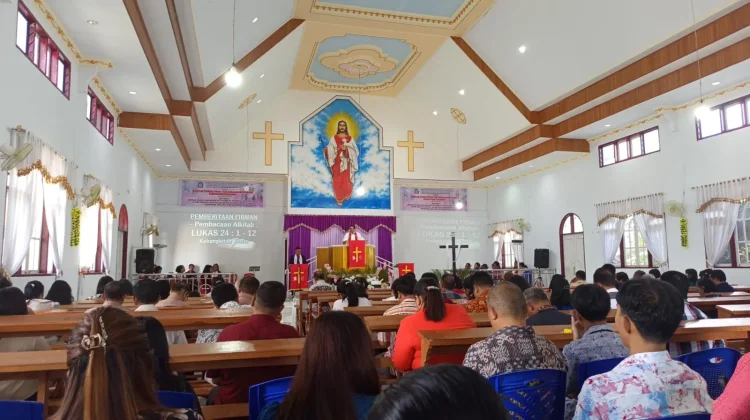 Jemaat Germita Sangkundiman Rayakan Paskah Penuh Makna Iman