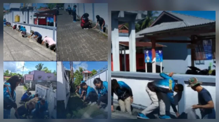 HBP Ke-62: Lapas Lirung Gelar Bakti Sosial Bersih Lingkungan