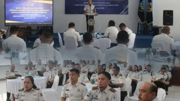 Lapas Lirung Ikuti Anev di Kantor Wilayah