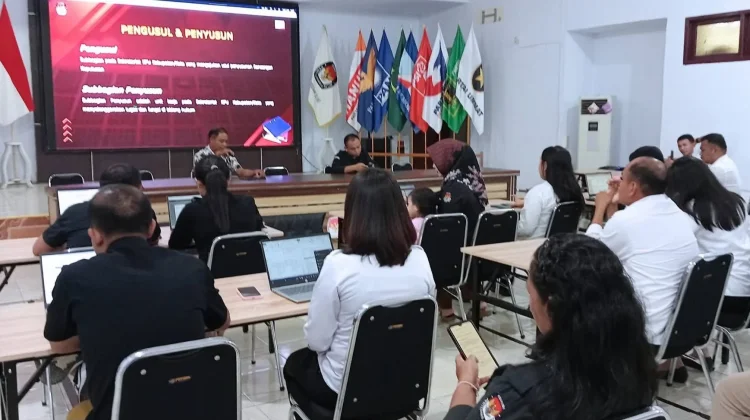 KPU Talaud Gelar Peningkatan Kapasitas SDM