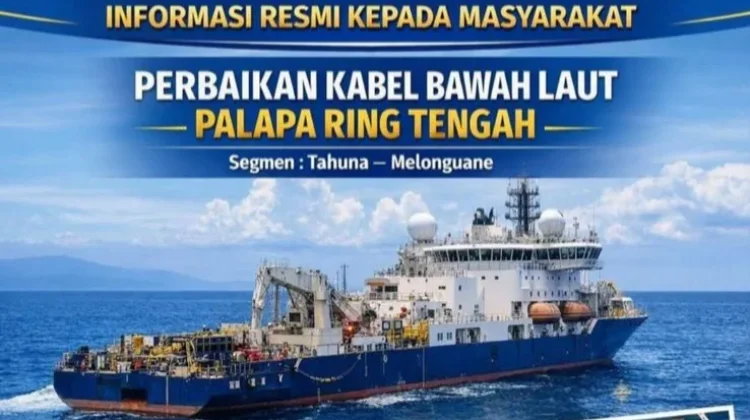 Jaringan Telekomunikasi Talaud Stabil meski Kabel Laut Diperbaiki