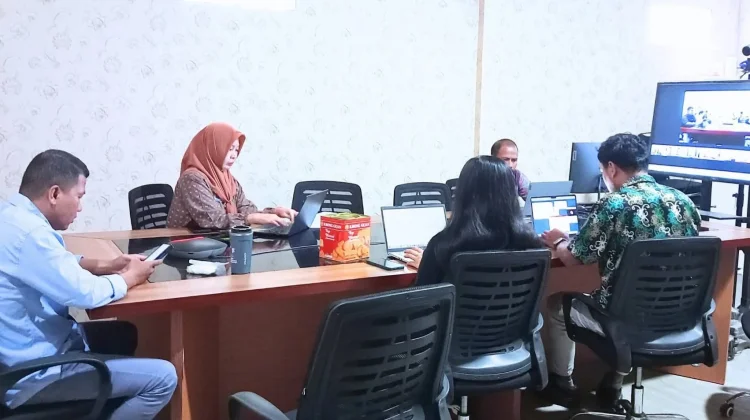 KPU Talaud Ikuti Rakor Evaluasi Artikel Ilmiah dan Dapil