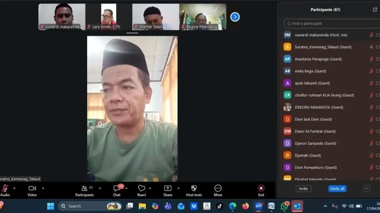 Kakan Kemenag Evaluasi WFH Pegawai
