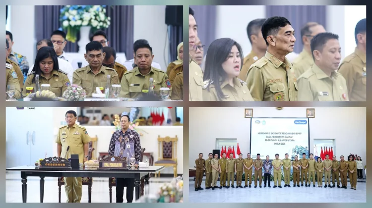 Bupati Welly Titah Hadiri Koordinasi Pengawasan BPKP Sulawesi Utara