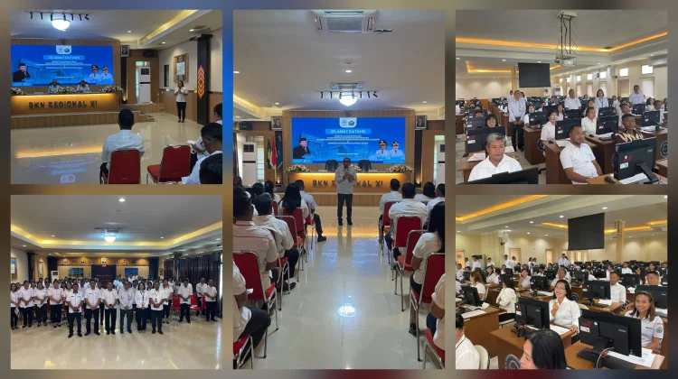 Asisten Administrasi Umum Buka Ujian Dinas ASN Talaud