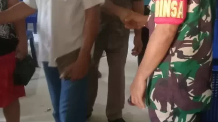 Babinsa Beribadah Bersama Jemaat