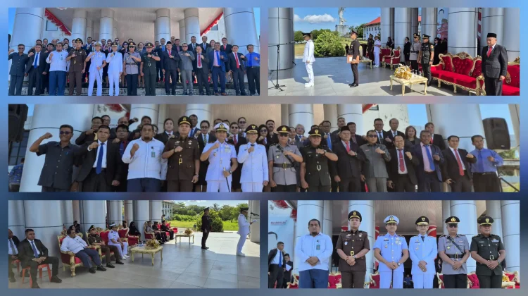 Kabagops Hadiri Upacara Hari Otonomi Daerah Ke-30 di  Talaud