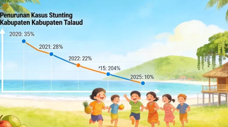 Angka Stunting di Talaud Alami Penurunan