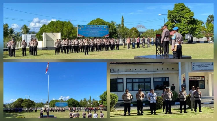 Polres Talaud Siagakan Personel Amankan May Day 2026