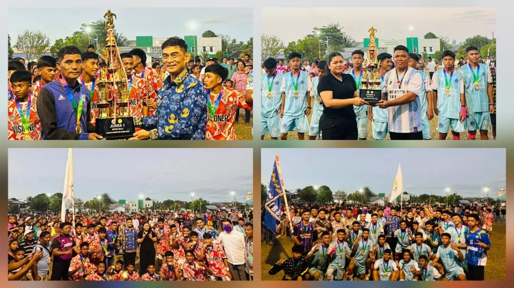 SMK Negeri 1 Tampan’Amma Juara Sepakbola AKSI 2026
