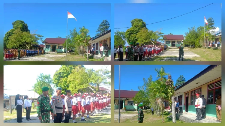 Babinsa Koramil Rainis Hadiri Upacara Hari Pendidikan Nasional