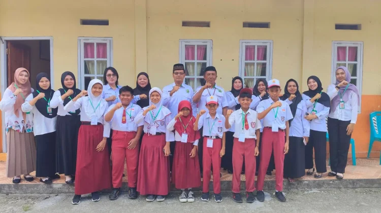 Kakan Kemenag Talaud Pantau Ujian Madrasah