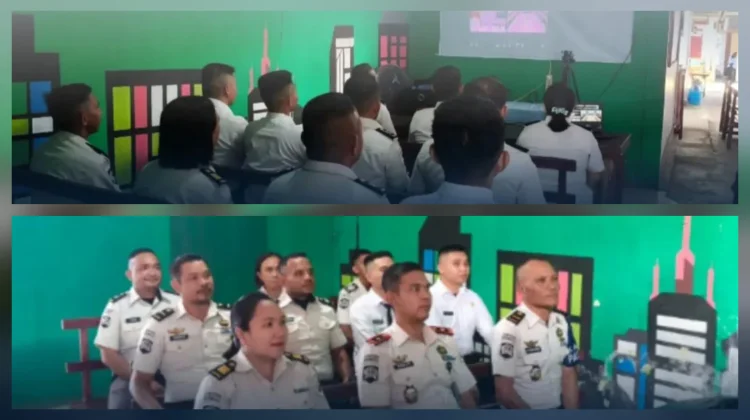 Lapas Lirung Ikuti Anev Triwulan I Secara Virtual