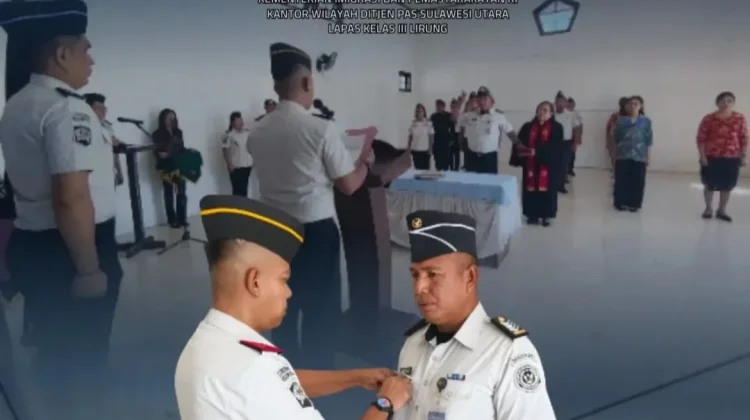 Lapas Lirung Laksanakan Pelantikan Pejabat Pelaksana Eselon V