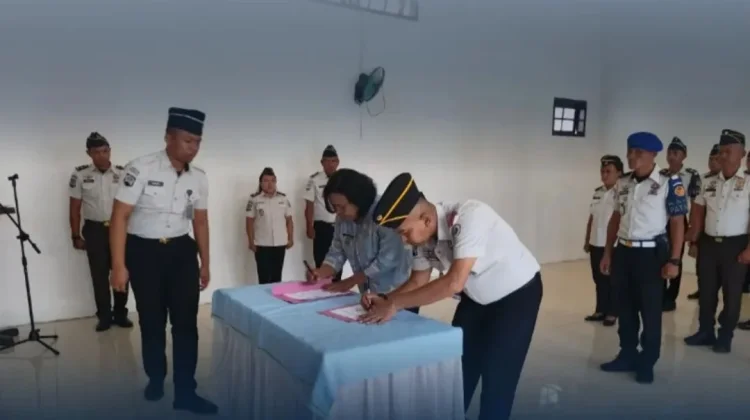 Lapas Lirung dan Kelurahan Lirung Satu Teken MoU Program Desa Binaan