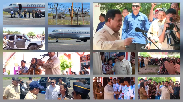 Presiden Prabowo Kunker Perdana di Miangas