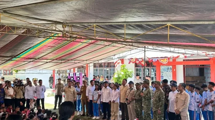 Presiden Prabowo Subianto Tinjau Pembangunan dan Keamanan Pulau Miangas