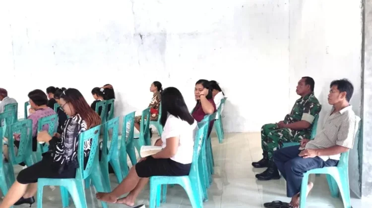 Babinsa Berikan Rasa Aman Bagi Masyarakat yang Beribadah